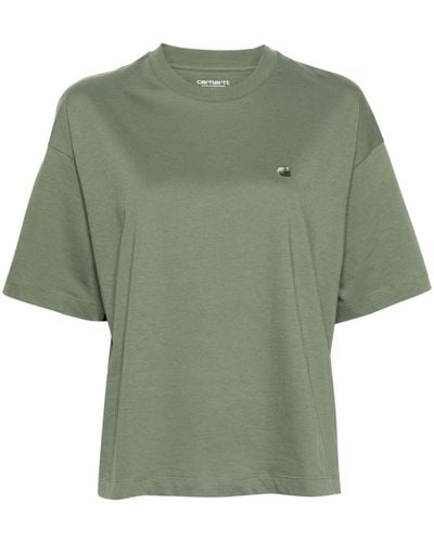 Carhartt W' Chester T-Shirt aus Bio-Baumwolle - Grün