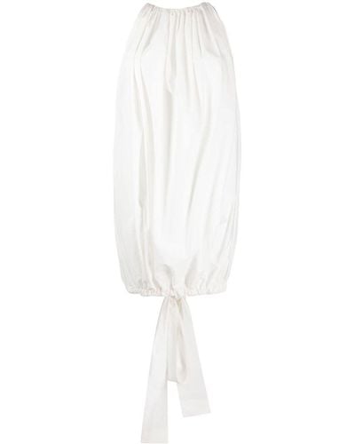 Rick Owens Bubble Sleeveless Minidress - White