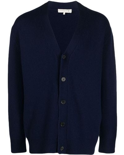 Mackintosh Stockholm Wool-cashmere Blend Cardigan - Blue