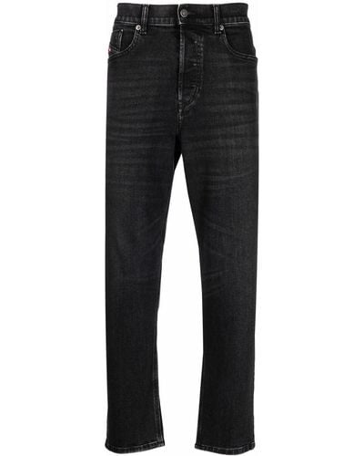 DIESEL D-fining Tapered-leg Jeans - Black