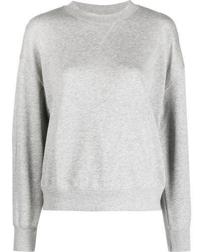 Filippa K Sweatshirt mit rundem Ausschnitt - Grau