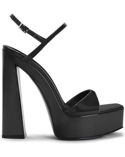 Giuseppe Zanotti Sylvy 145mm Platform Sandals - Black