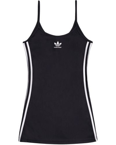 Balenciaga X Adidas Logo-print Dress - Black