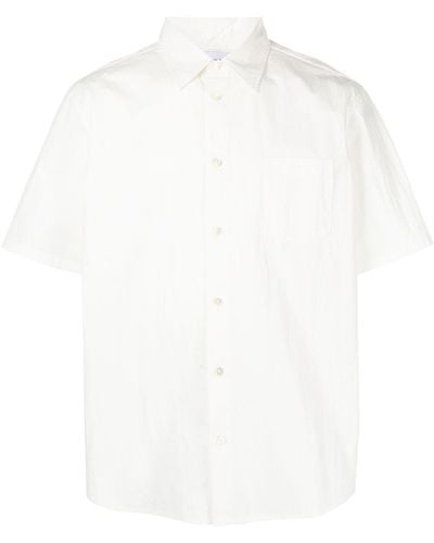 John Elliott Camisa SS Cloak con botones - Blanco