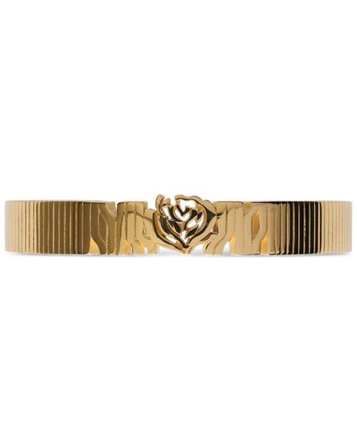 Burberry Armband Met Roos - Wit