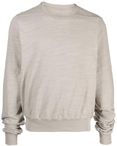 Rick Owens Organic Cotton Sweater - Gray