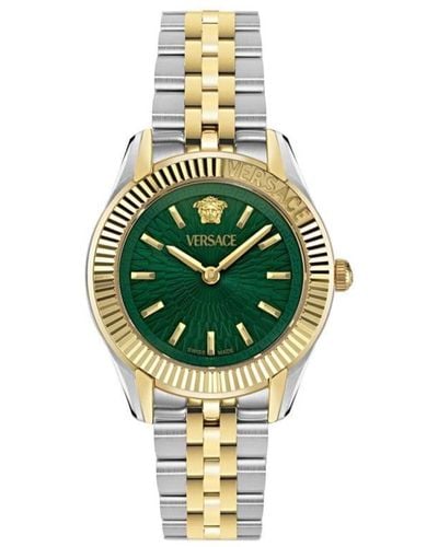 Versace Reloj Greca Time de 30 mm - Verde