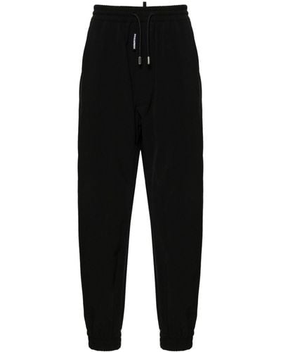 DSquared² Pantaloni affusolati con coulisse - Nero