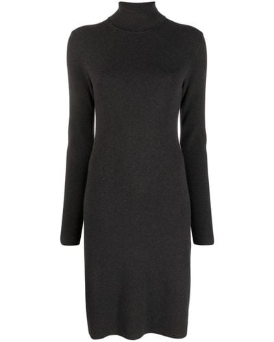 Filippa K Monica High-neck Knitted Dress - Black