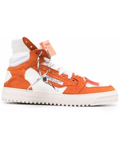 Off-White c/o Virgil Abloh 3.0 Off-court Supreme Suede Sneakers - Orange