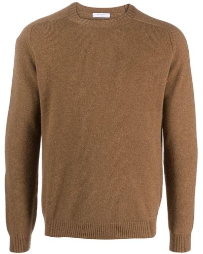 Boglioli Long-sleeve Cashmere Sweater - Brown