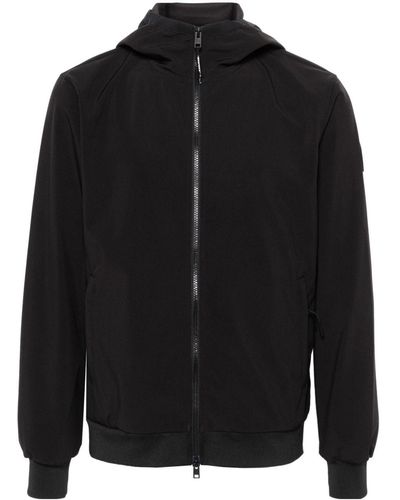 Woolrich Softshell Hooded Jacket - Black