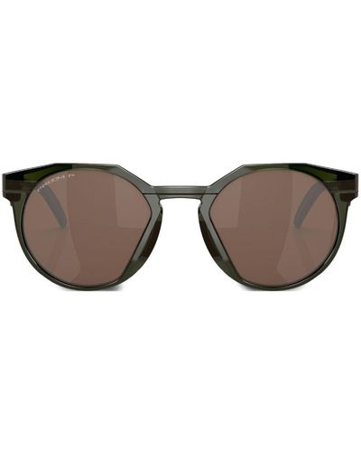 Oakley Hstn Round-frame Sunglasses - Brown