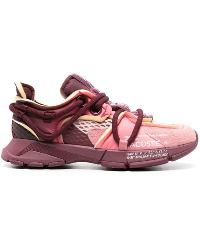 Lacoste L003 Active Runway Sneakers mit Schaumstoffbesatz - Pink