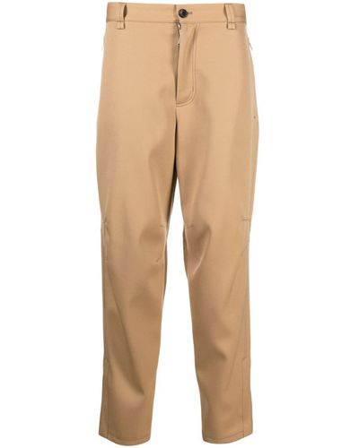 Lanvin Tapered Cotton Pants - Natural