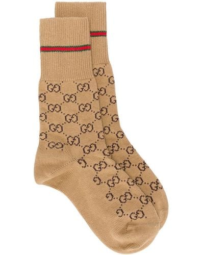 Gucci Socken mit GG-Muster - Mehrfarbig