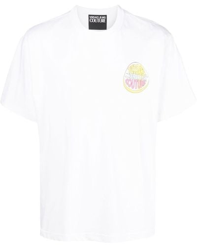 Versace Graphic-print Short-sleeved T-shirt - White