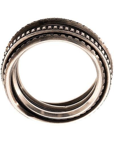 Werkstatt:münchen Layered ring - Metálico