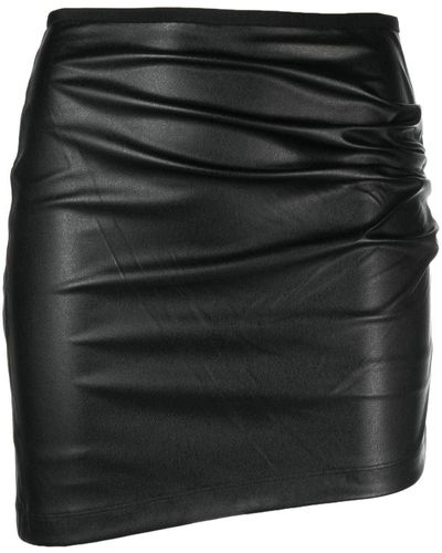 Helmut Lang Mid-rise Straight Skirt - Black