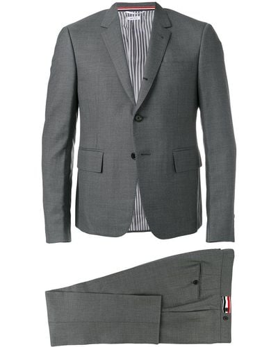 Thom Browne Slim-cut Single-breasted Suit - Gray