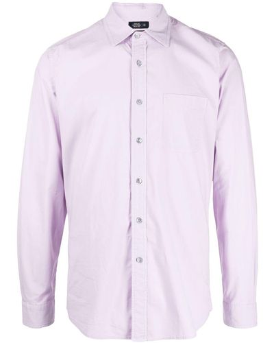 MAN ON THE BOON. Long-sleeve Cotton-blend Shirt - Pink