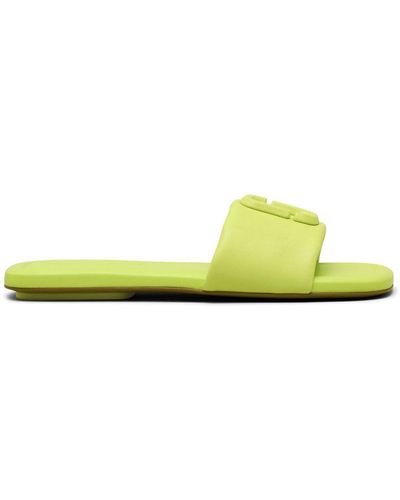 Marc Jacobs The J Marc Leather Sandals - Green