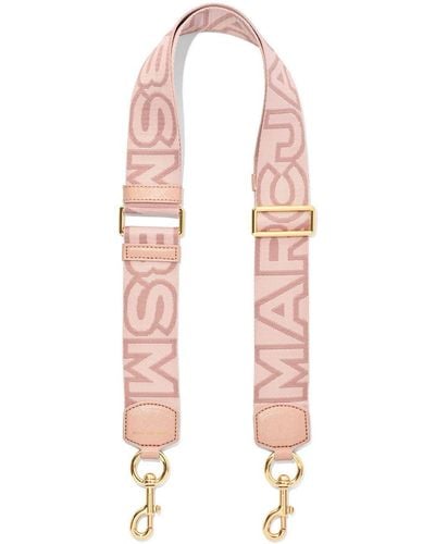 Marc Jacobs The Strap' Band Met Logo Patroon - Roze