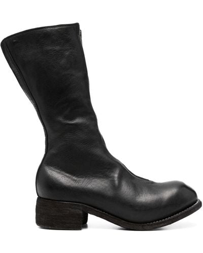 Guidi 40mm Zip-up Knee-length Boots - Black