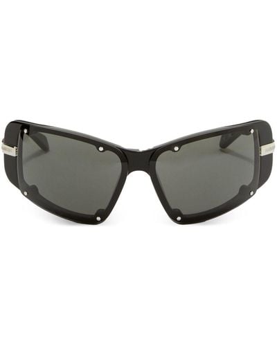 Ambush Gally Shield-frame Sunglasses - Grey