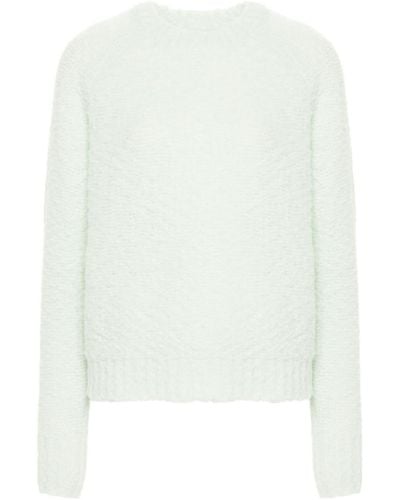 ODEEH Chunky-knit Jumper - White