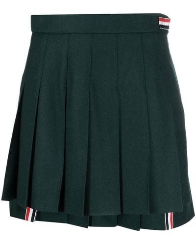 Thom Browne Wool Skirt - Green