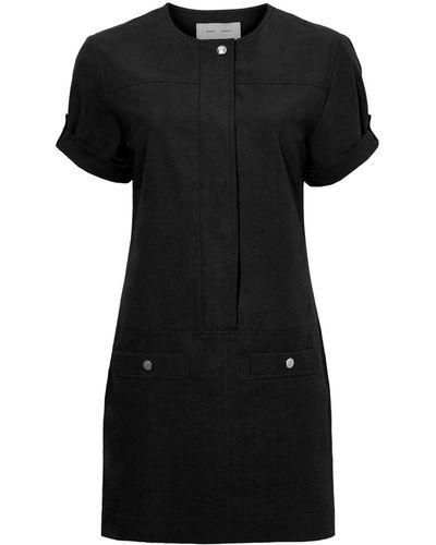 Proenza Schouler Short-sleeve Mini Dress - Black