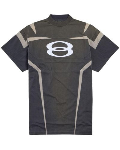 Balenciaga Unity Sports Icon Panelled T-shirt - Black