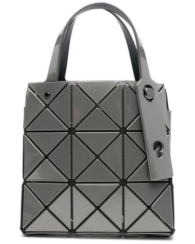 Bao Bao Issey Miyake Carat Geometric-panelled Tote Bag - Grey