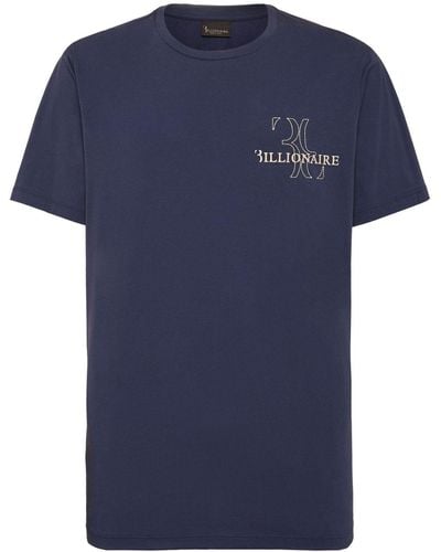 Billionaire "T-shirt Round Neck SS" - Blau