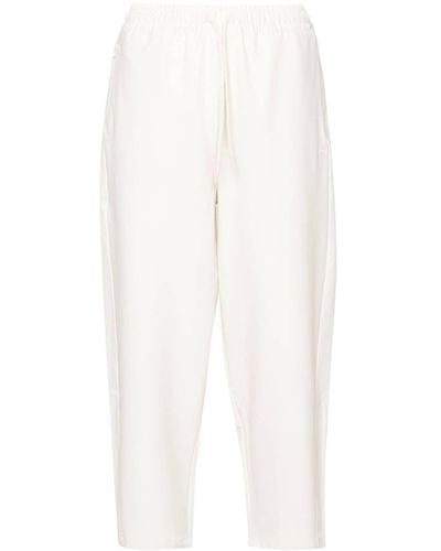 PUMA Embroidered-logo Track Trousers - White