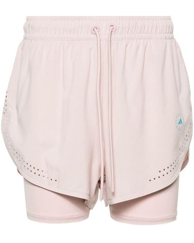 adidas By Stella McCartney Truepurpose Perforated Shorts - Pink
