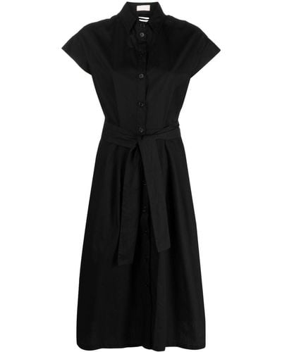 Liu Jo Midi Shirt Dress - Black
