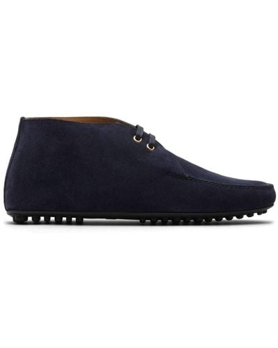 Car Shoe Suède Loafers - Blauw