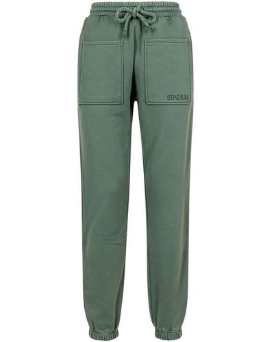 Stadium Goods Patch Pocket Track Trousers - Green