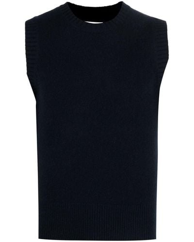 Extreme Cashmere Top sin mangas - Azul