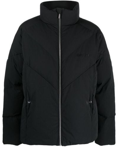 MOUTY High-neck Padded Jacket - Black