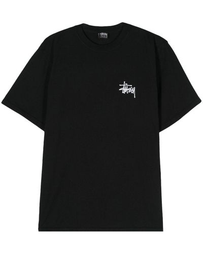Stussy Basic T-Shirt - Schwarz