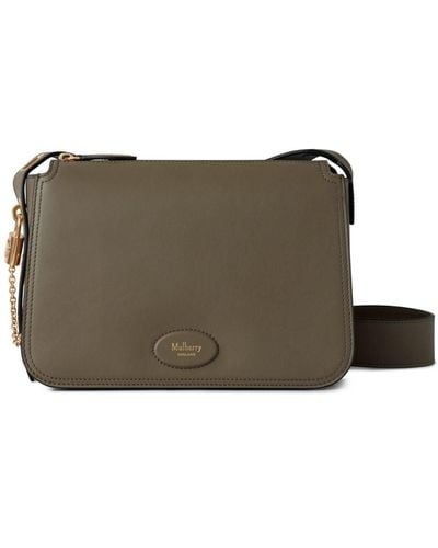 Mulberry Billie Leather Crossbody Bag - Brown