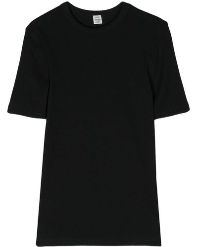 Totême クルーネック Tシャツ - ブラック