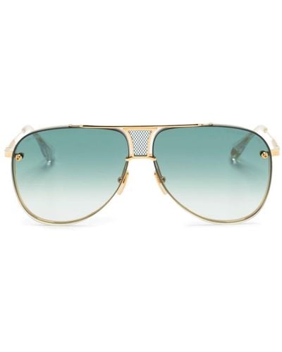 Dita Eyewear Decade Pilot-frame Sunglasses - Blue