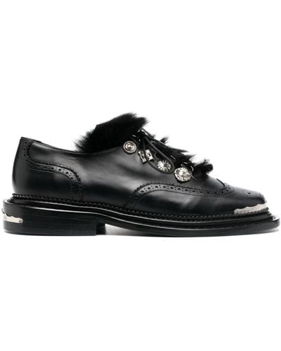 Toga Virilis Zapatos de vestir con tacón de 30mm - Negro