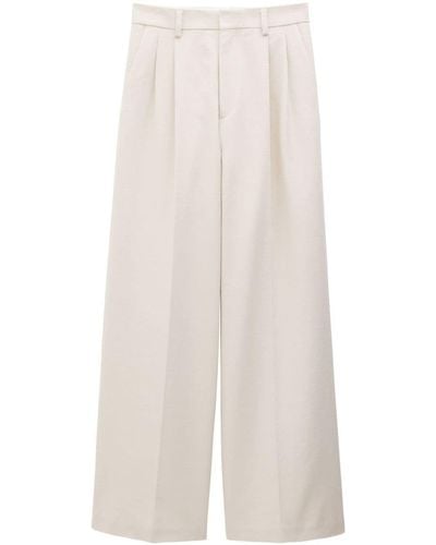 Filippa K Darcey High-waisted Trousers - White