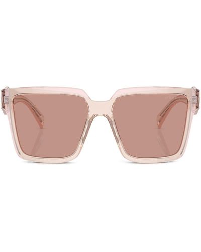Prada Gafas de sol con montura oversize - Rosa