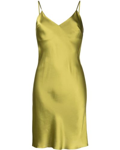 Gilda & Pearl Slip dress corto Sophia - Amarillo